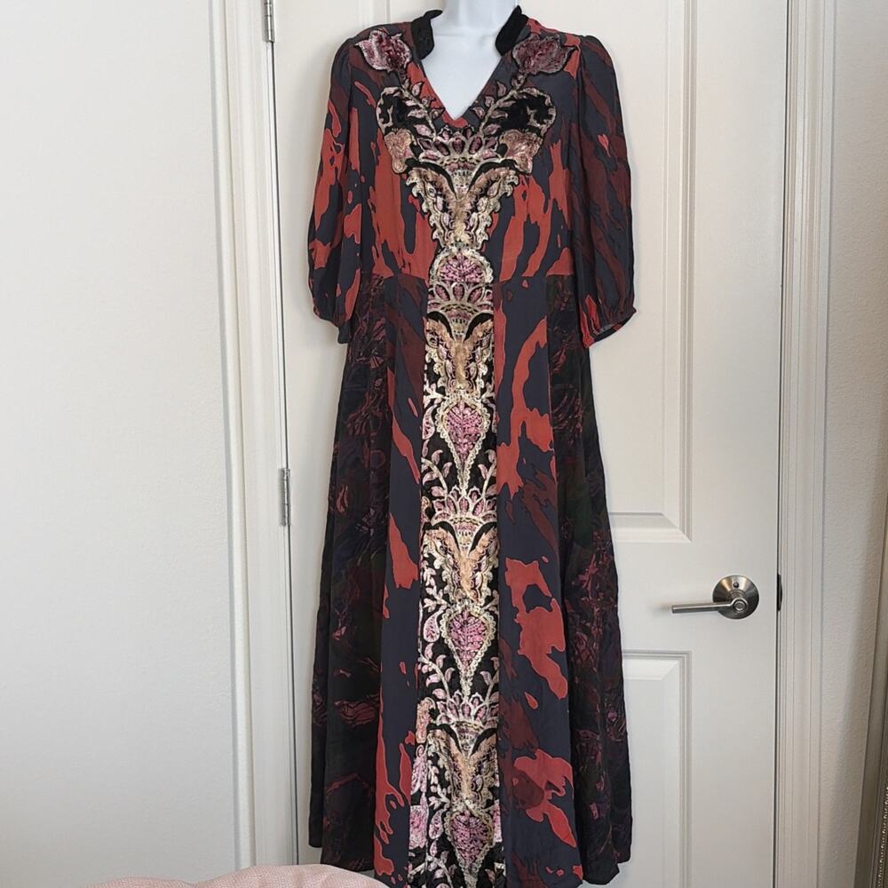 Soft Surrounding Maxi Boho Dress Size 6